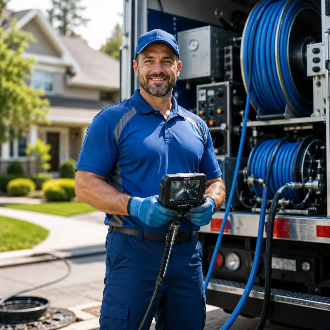 Local outdoor drain cleaning specialists in Realitos, TX